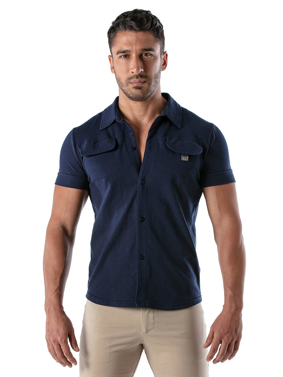 Shirt Piqué Cotton | Navy