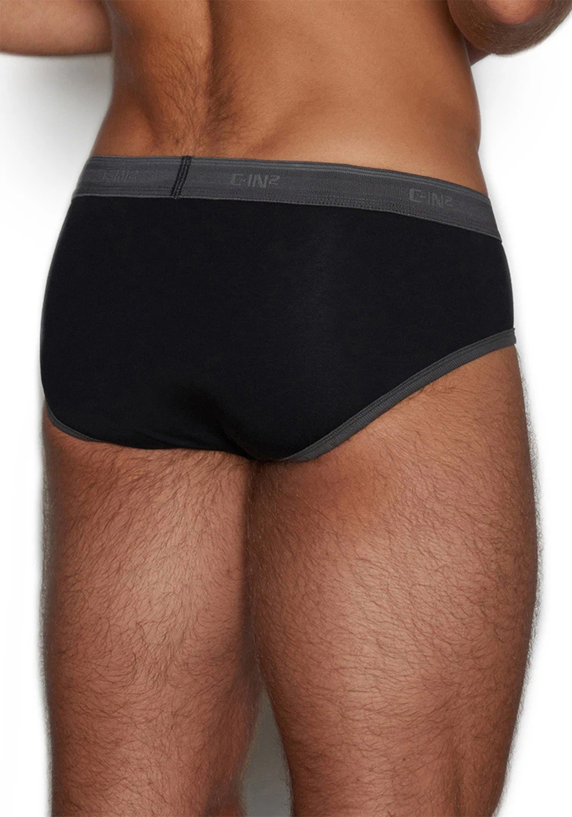 C-IN2 Slate Fly Front Brief | Black