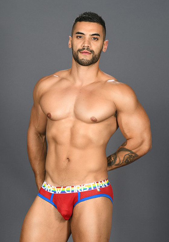 Andrew Christian Pride Mesh Brief Andrew Christian Pride Mesh Brief