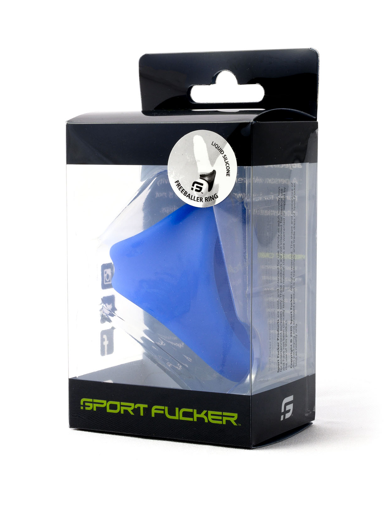 Sport Fucker: Liquid Silicone Freeballer | Blue