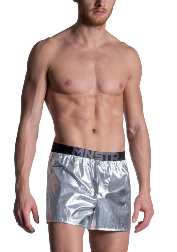 Manstore Boxer Shorts | Silver