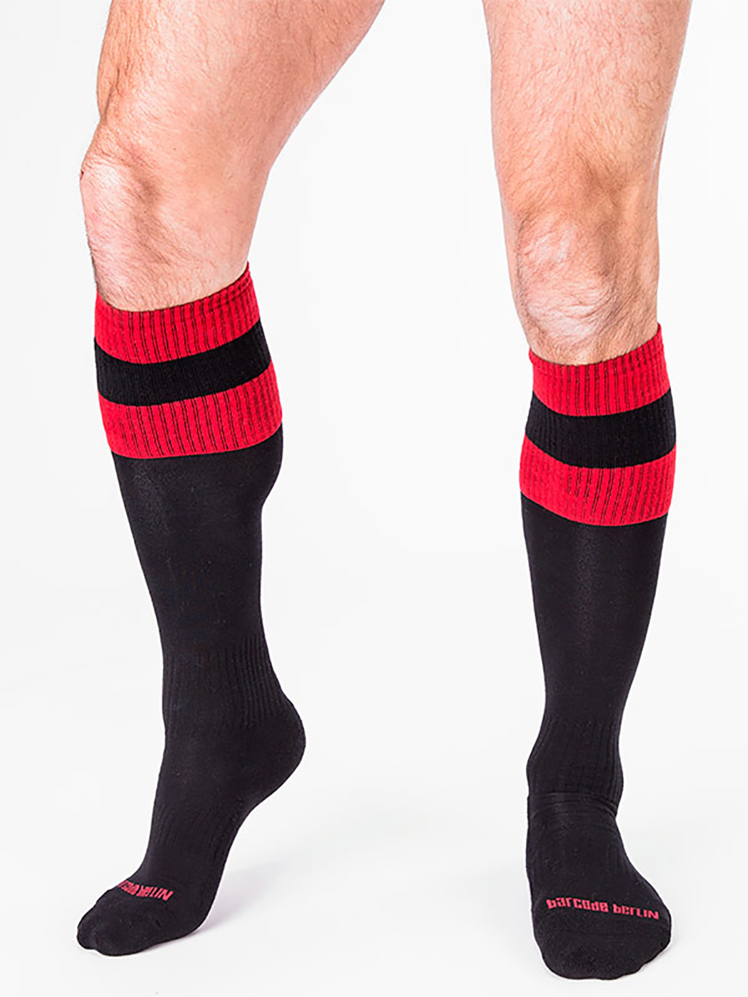 Football Socks | Black/Red