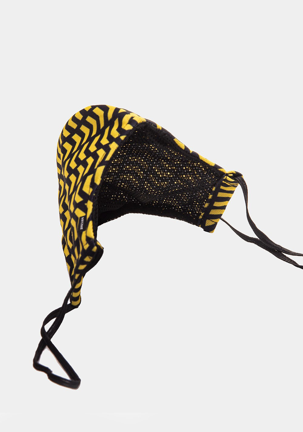Barcode Berlin Mask Colonel Liam | Black/Yellow
