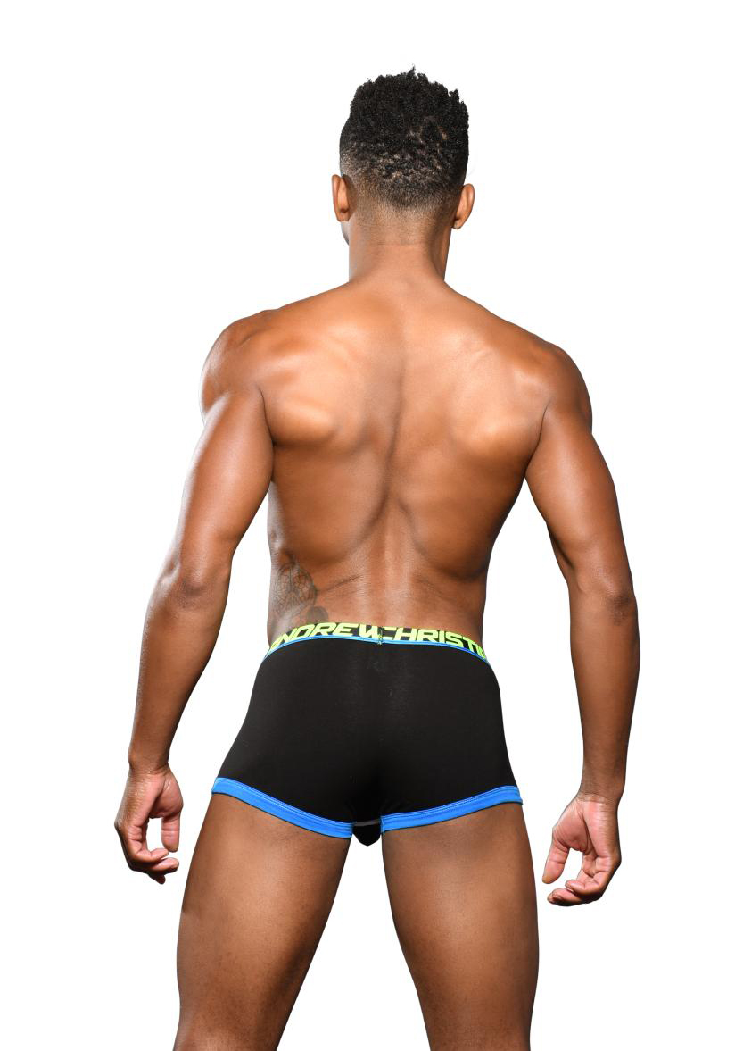Andrew Christian Fly Tagless Boxer | Black