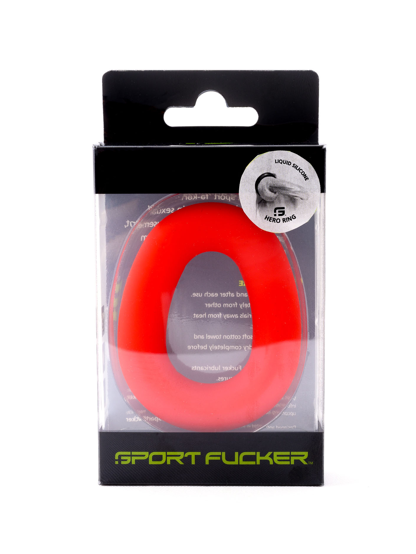 Sport Fucker: Liquid Silicone Hero Ring | Red