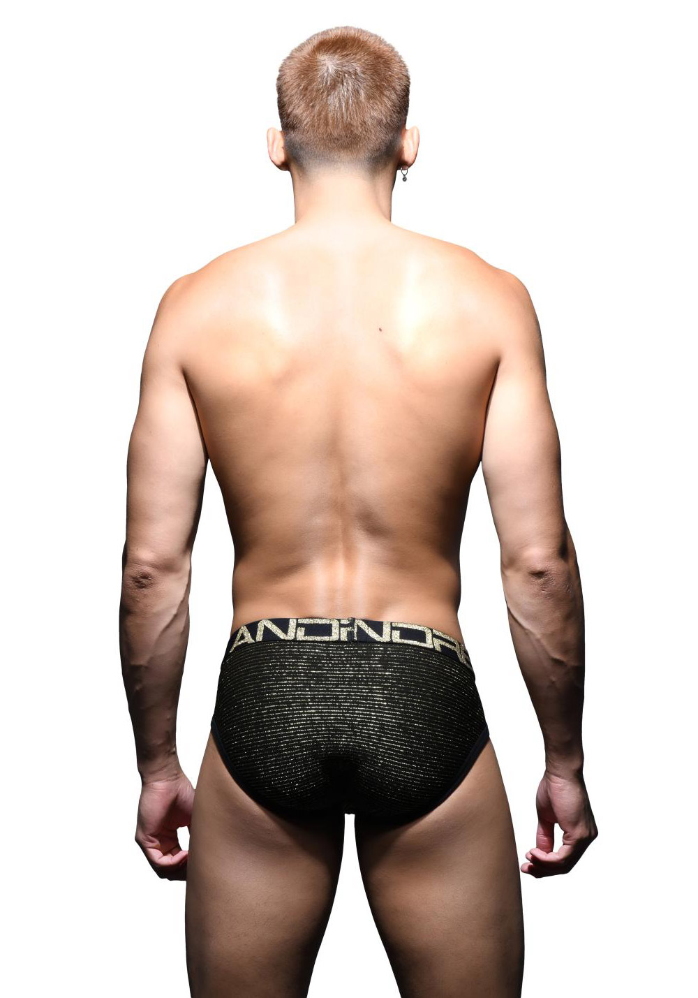 Andrew Christian Glam Stripe Brief Almost Naked