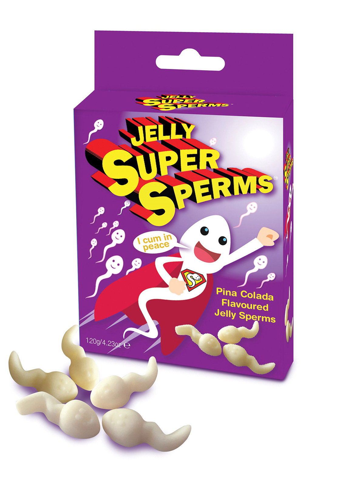Jelly Super Sperms Schaumzucker 120g