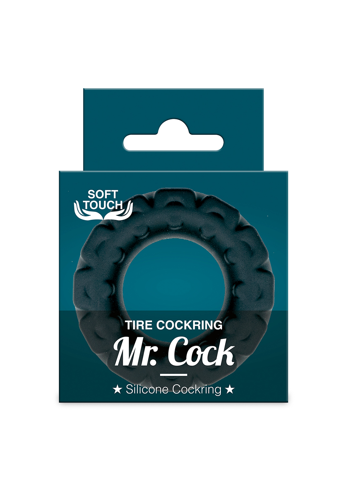 Tire Silicone Cockring | Black