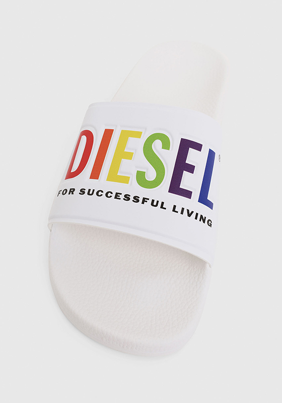 Diesel Pride Badeschuhe White Diesel Pride Badeschuhe White