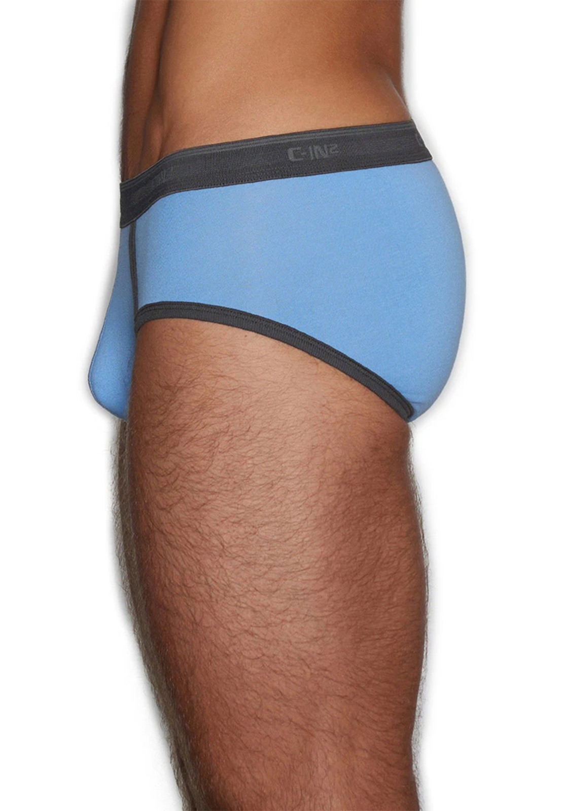 C-IN2 Slate Fly Front Brief | Blue
