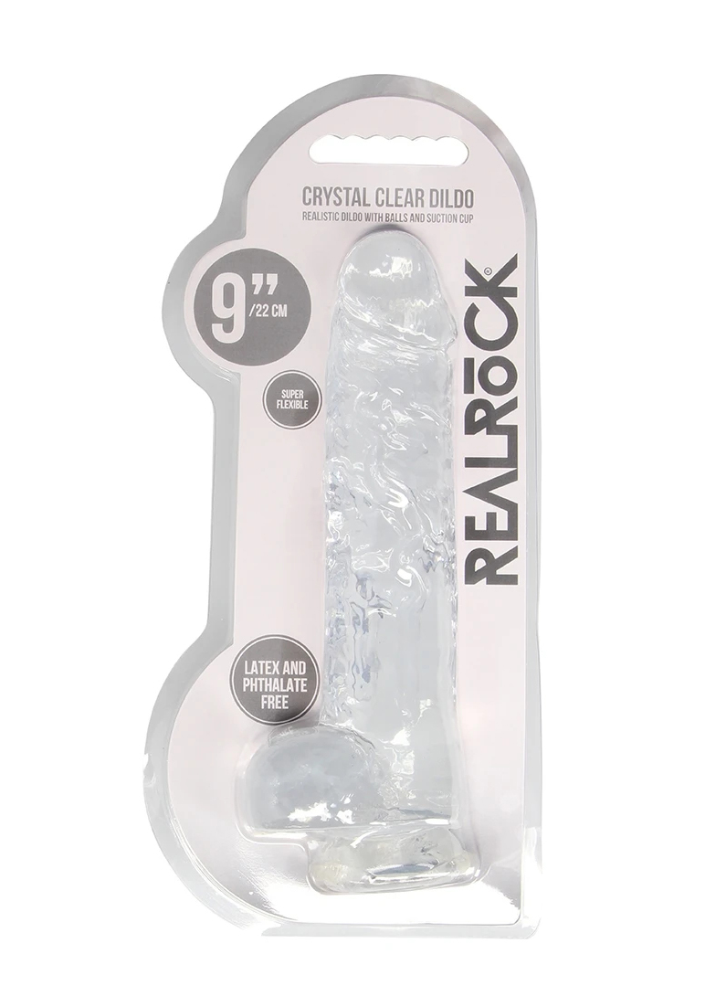 RealRock Dildo clear  9''/ 22 cm
