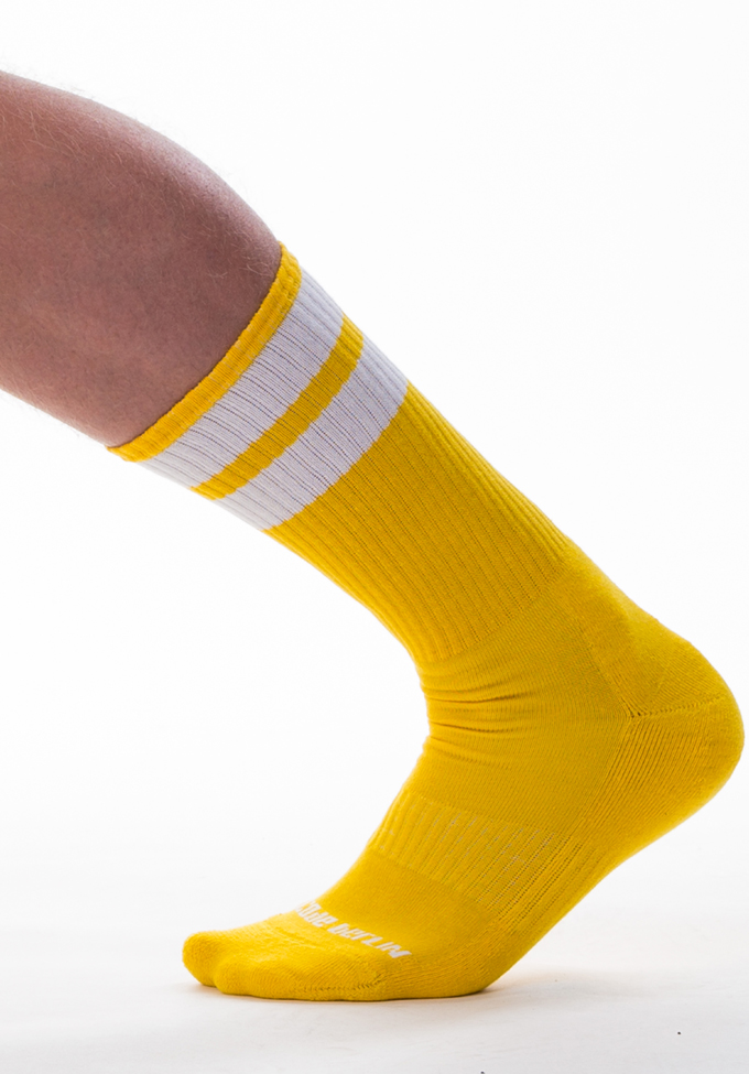 Barcode Berlin Gym Socks | Yellow/White