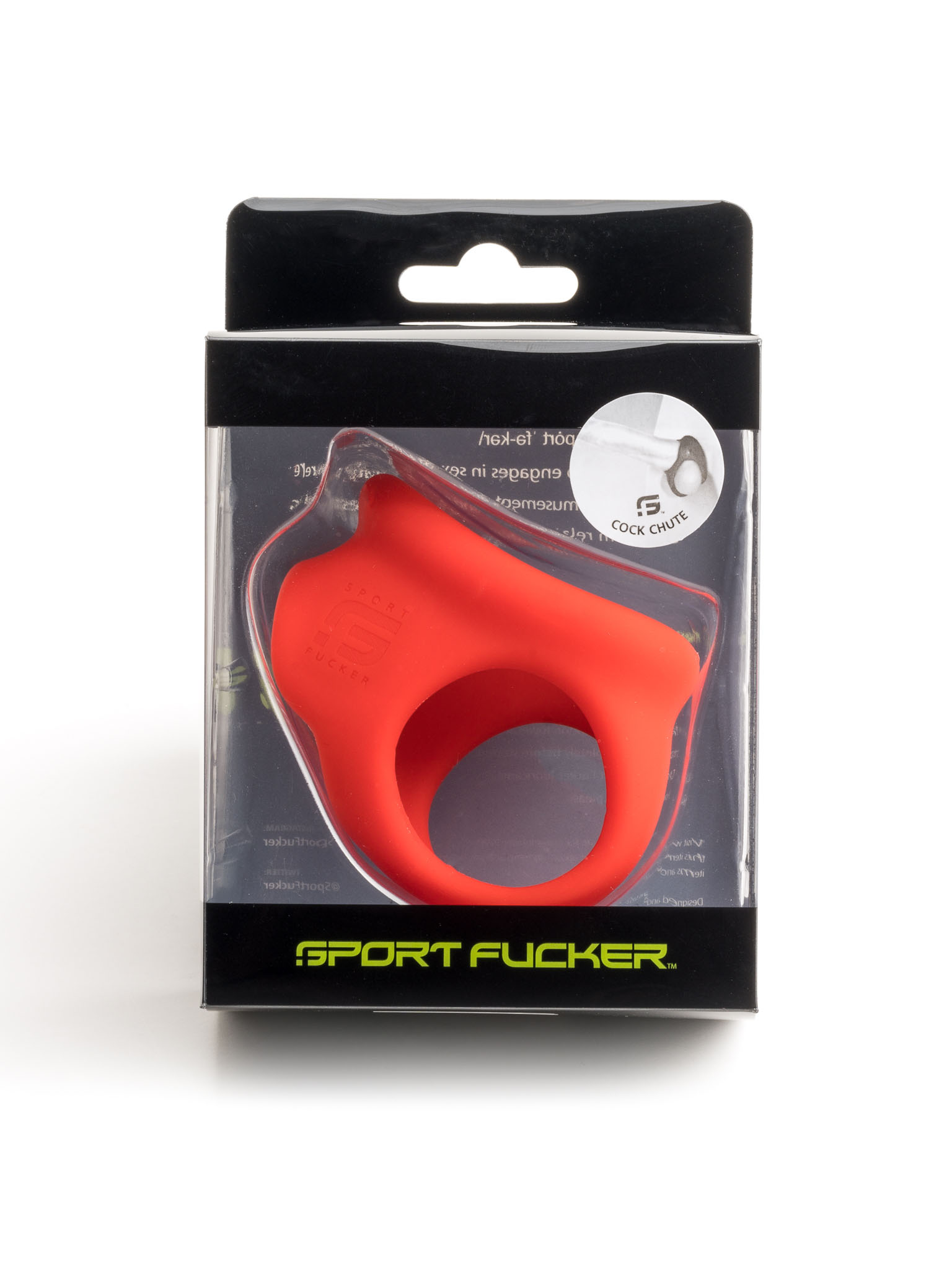 Sport Fucker: Liquid Silicone Cock Chute | Red