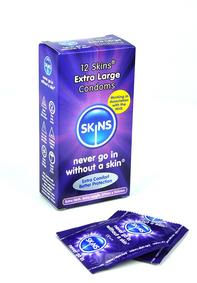 SKINS Extra Large Kondome