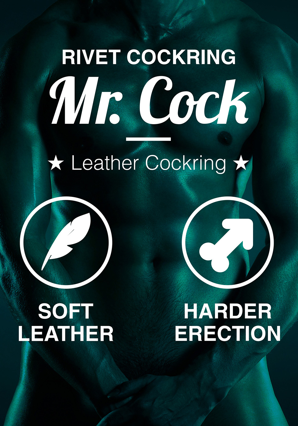 Rivet Leather Cockring