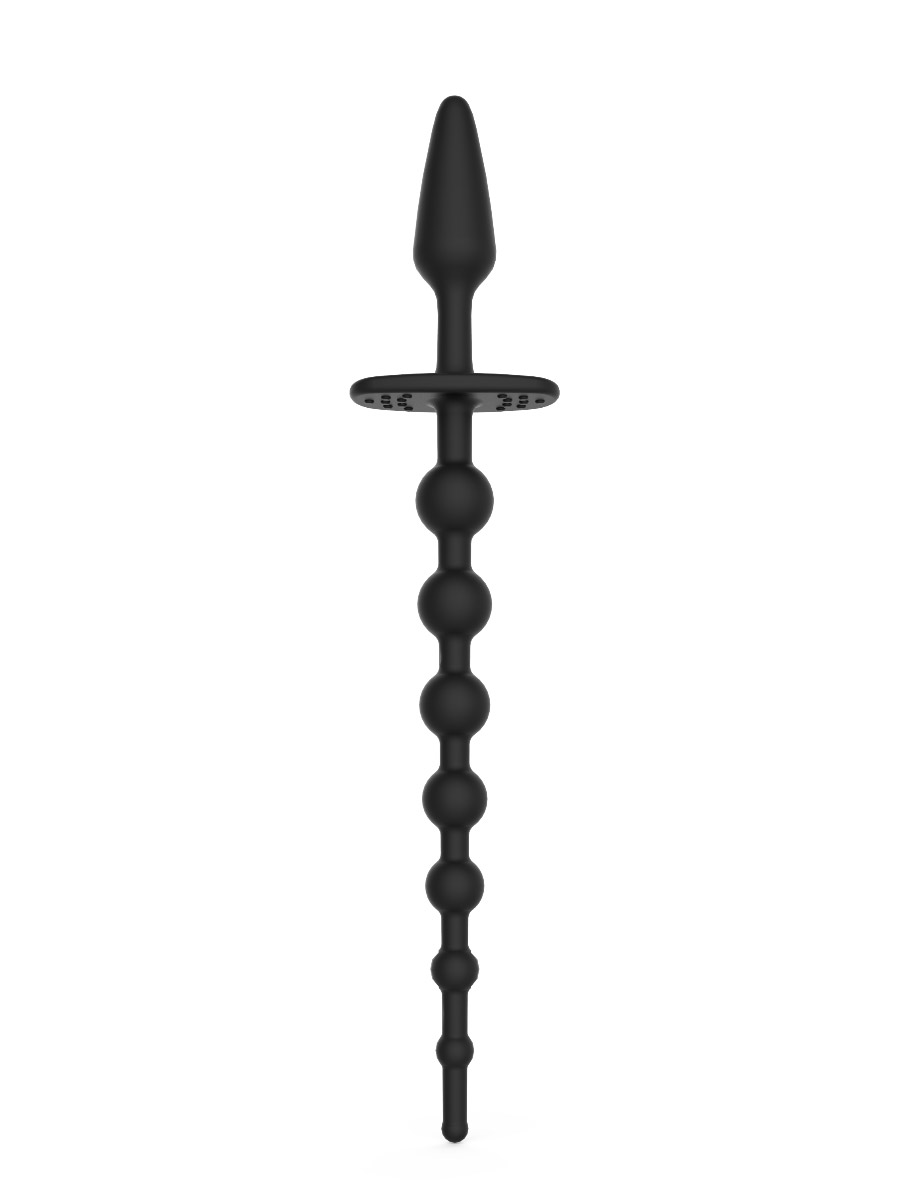 ZENN: Silicone Anal Bead Tail Plug