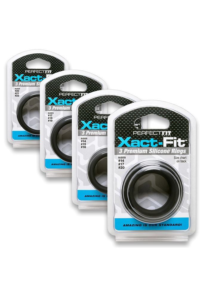 Perfect Fit: Xact-Fit 3-Ring-Kit M-L black