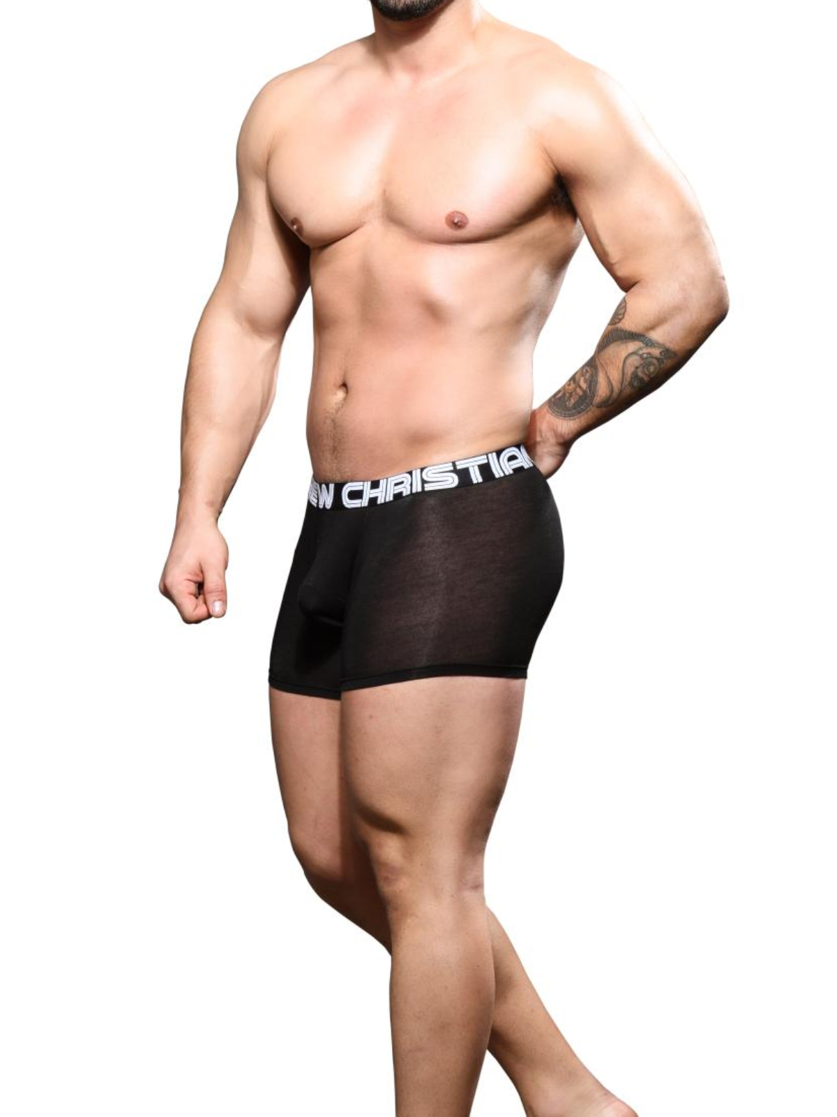 Andrew Christian Almost Naked Bamboo Boxer | Black