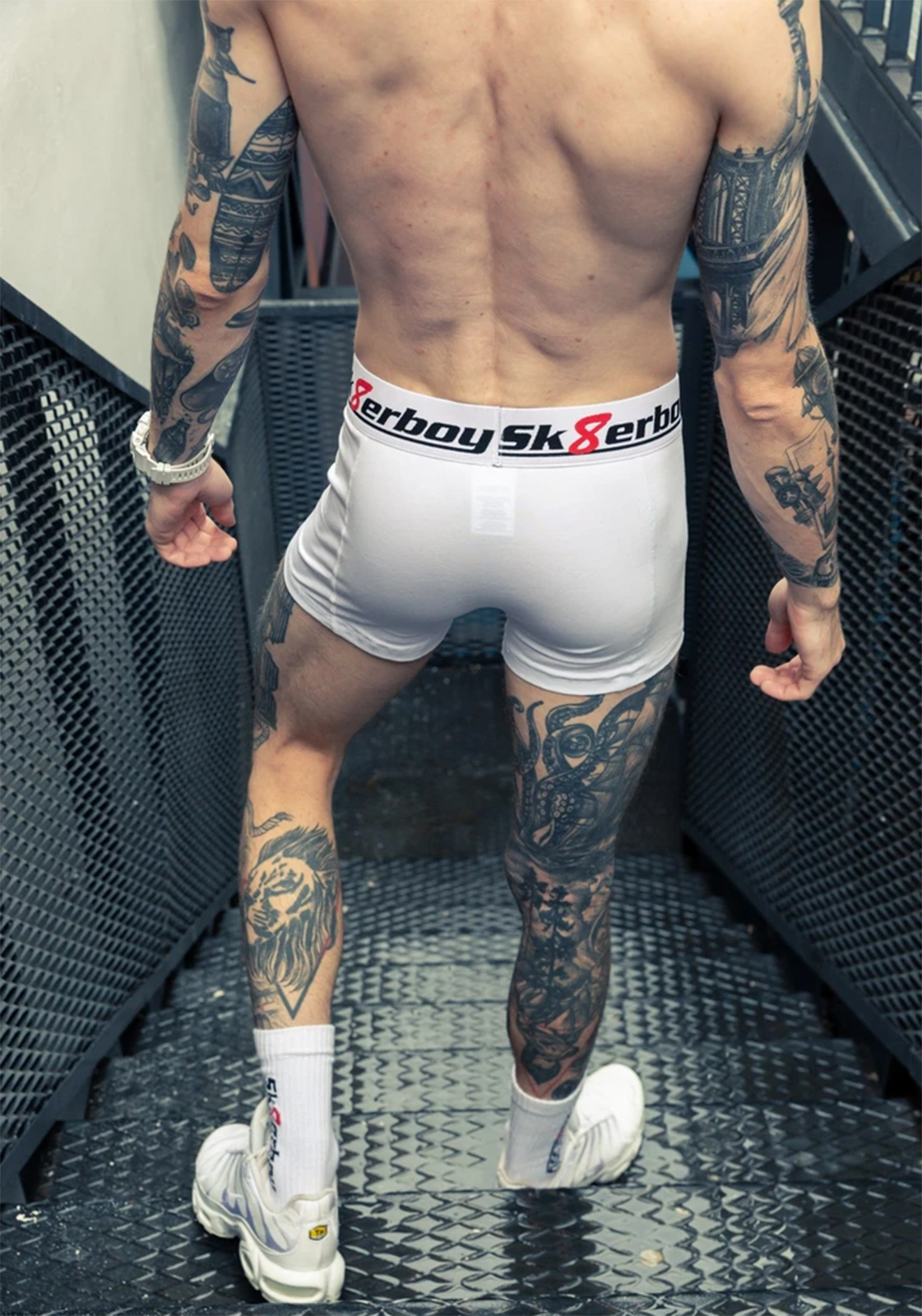 Sk8erboy Boxershorts | White