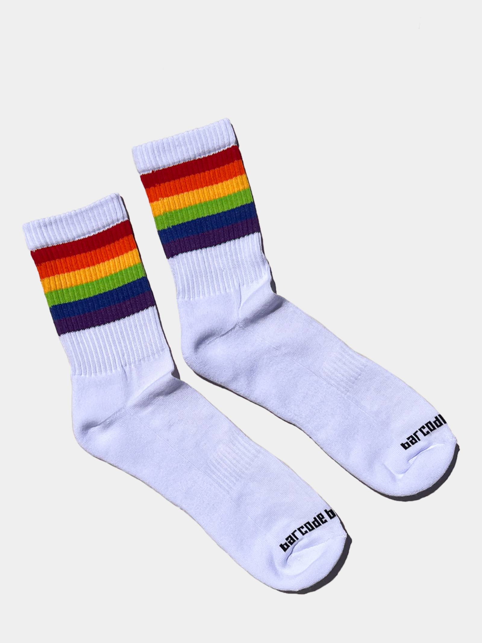 Barcode Berlin Pride Half Socks 22 | White