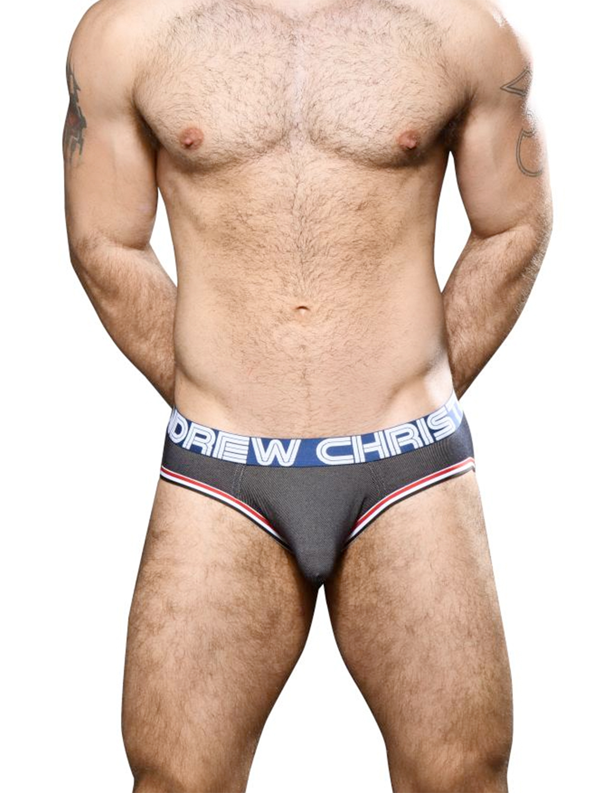 Andrew Christian Denim Brief w/ Almost Naked