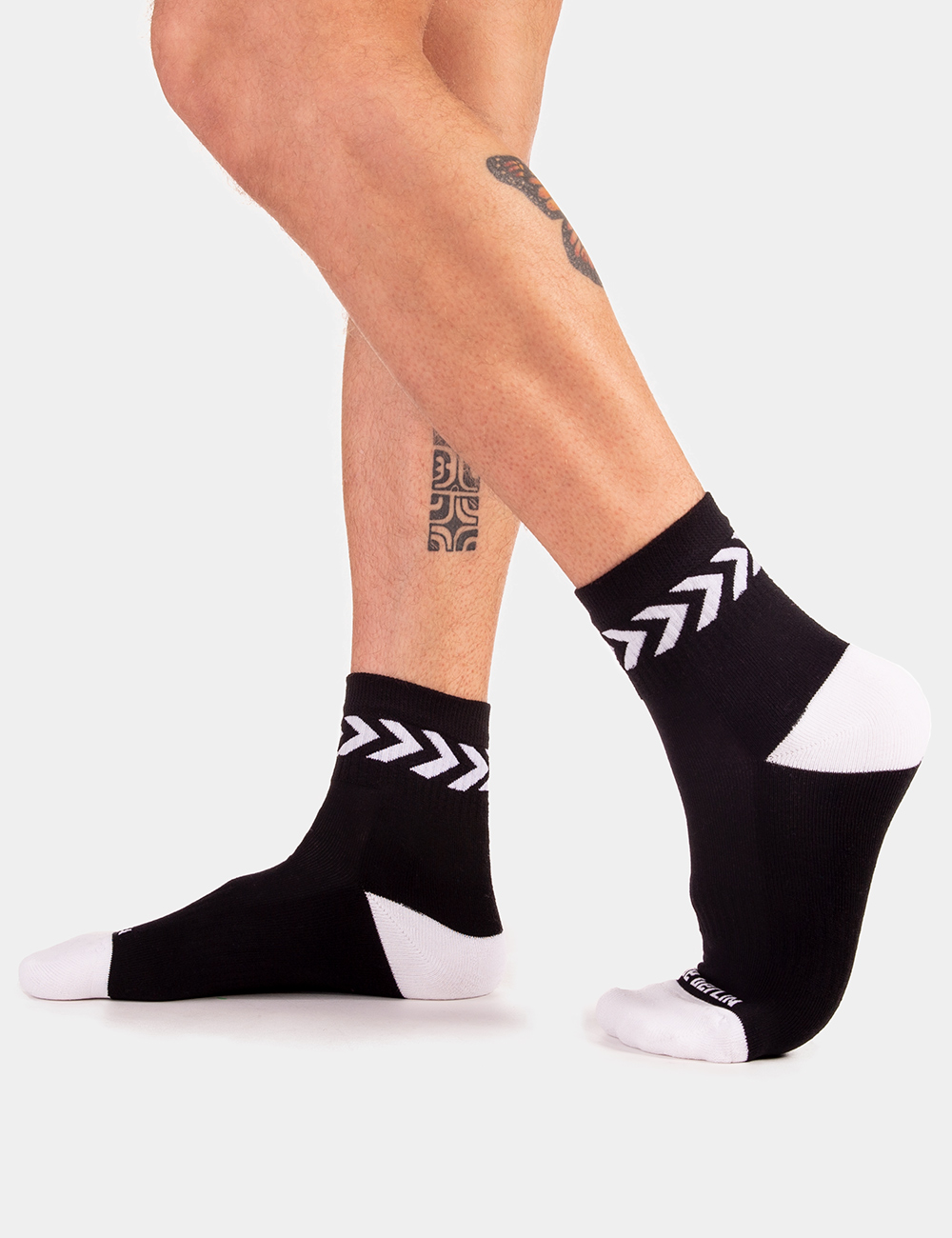 Barcode Berlin Petty Socks | Black|White Barcode Berlin Petty Socks | Black|White