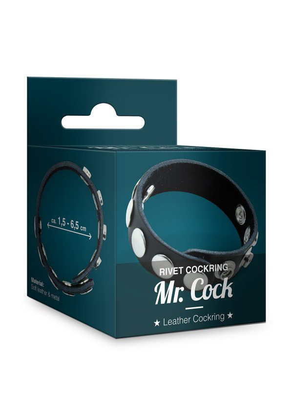 Mr. Cock Rivet Leather Cockring
