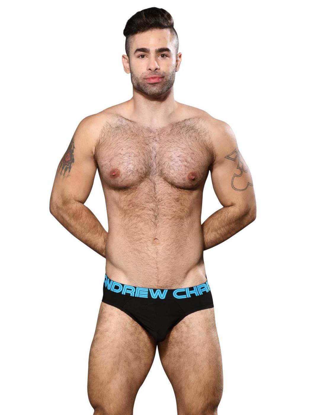 Andrew Christian: Almost Naked Bamboo Brief | Black