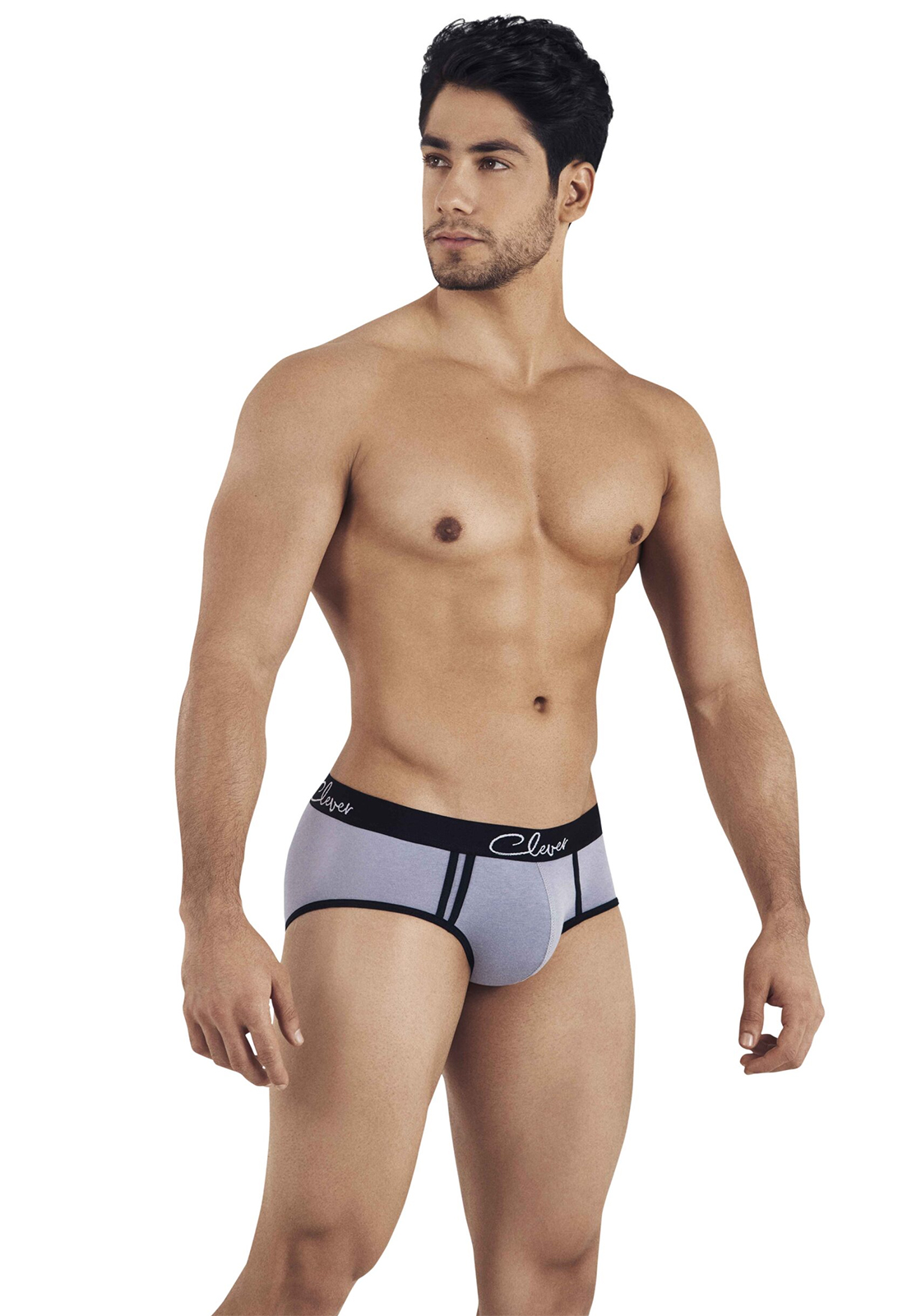 Clever Lowa Piping Brief | Grey
