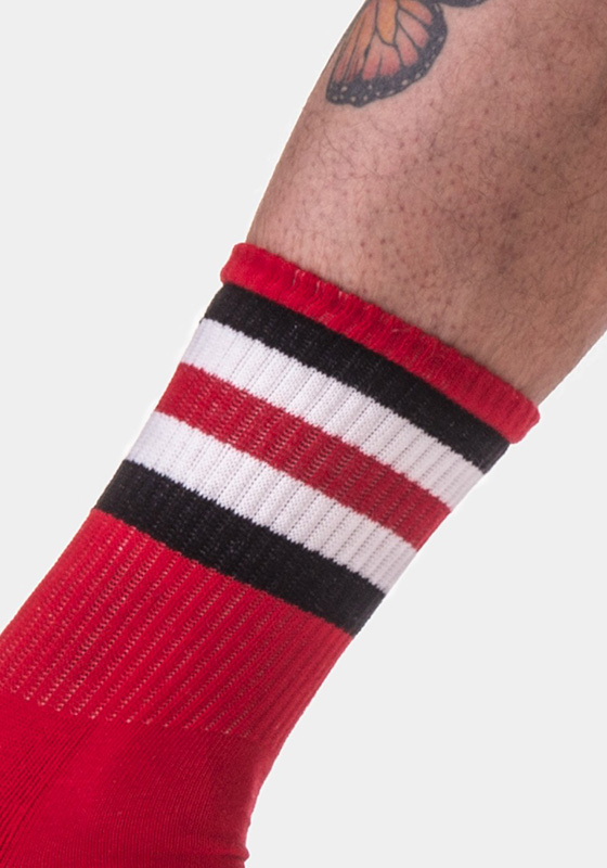 Barcode Berlin 91720 Half Fetish Socks Stripes