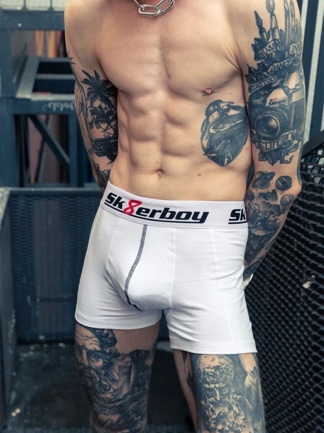 Sk8erboy Boxershorts | White