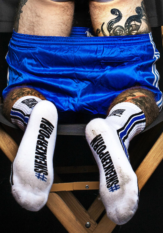 Sk8terboy #Sneakerporn Socks | White/Blue