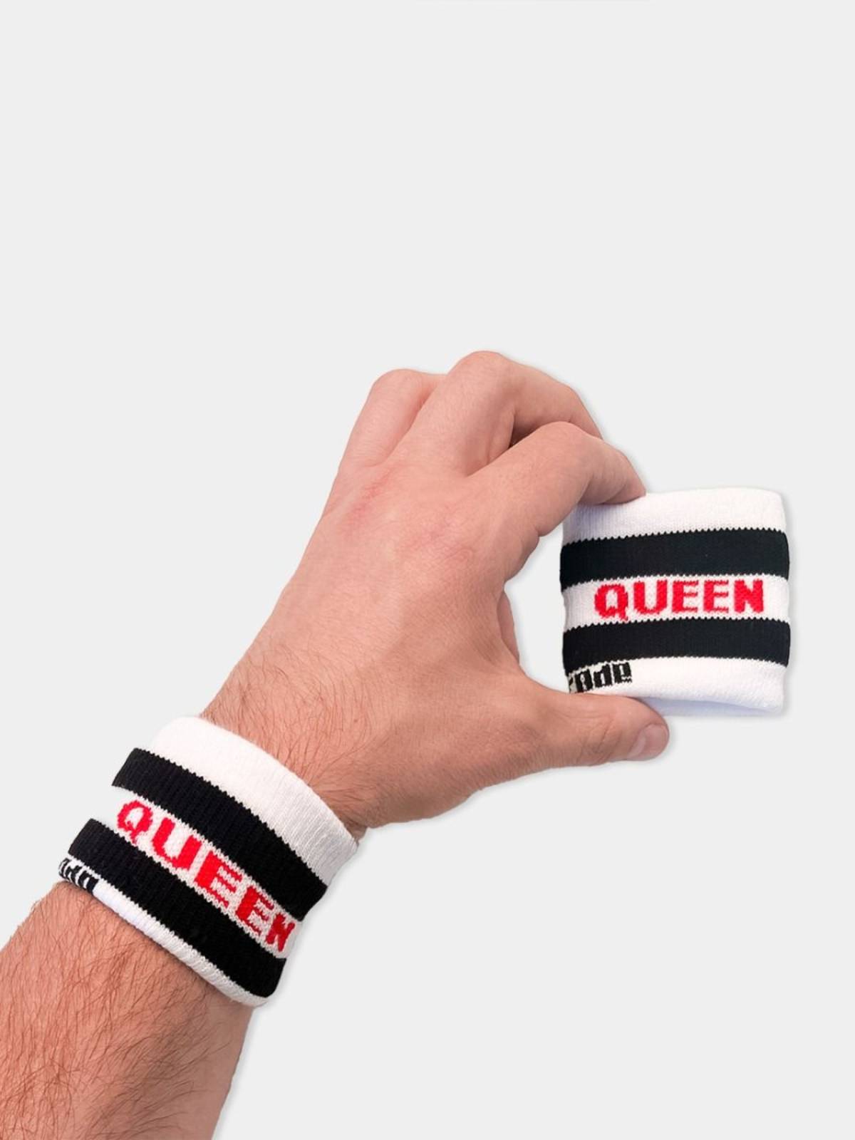 Barcode Berlin  Identity Wrist Band Queen | White/Red/Black