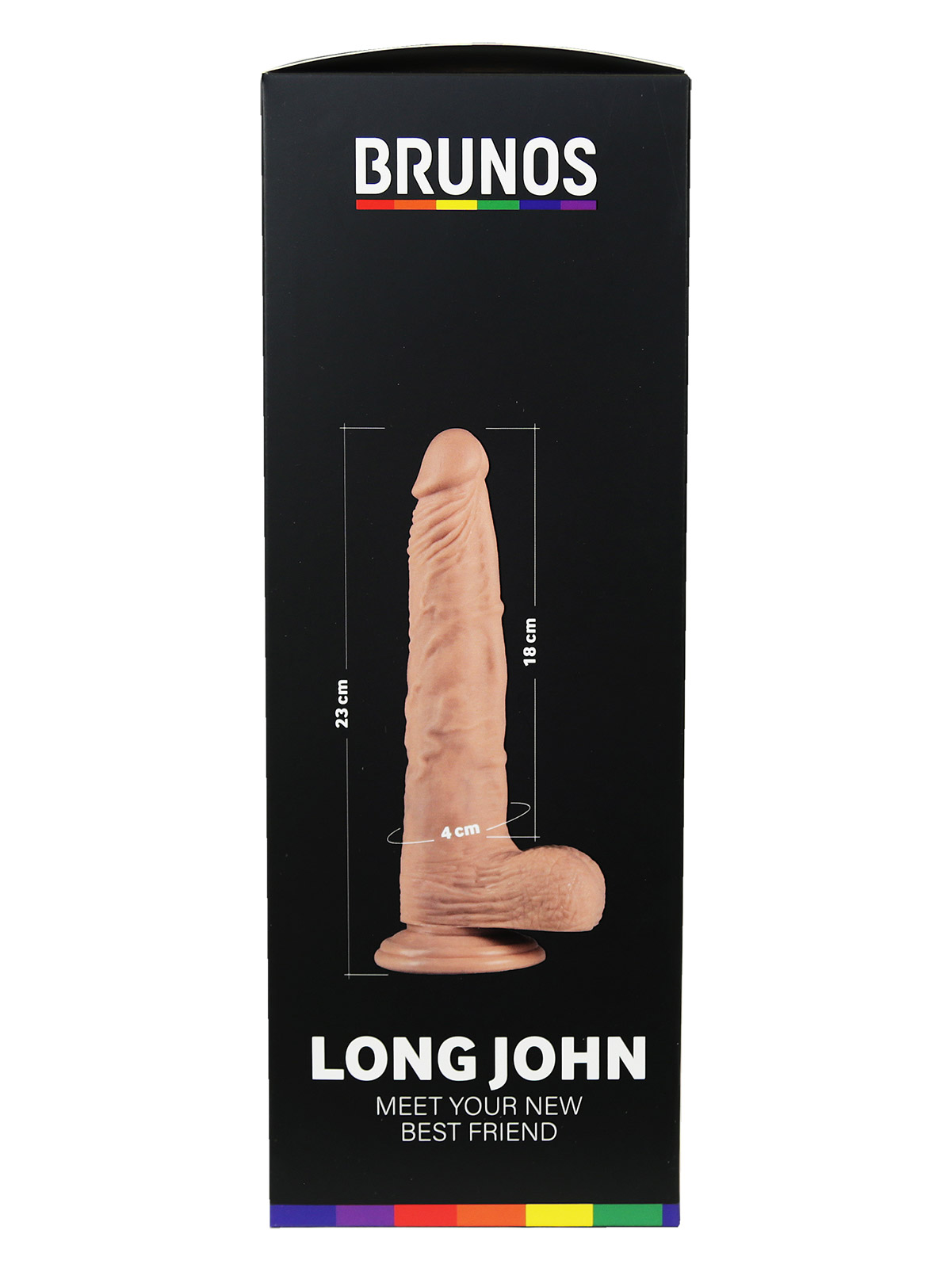 Brunos: LONG JOHN Dildo| 23 x 4 cm