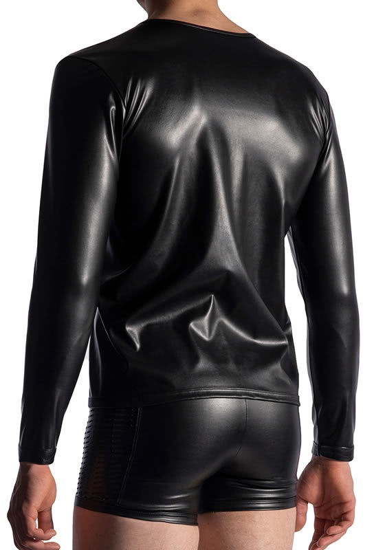 Manstore M953 black Zipped Longsleeves Manstore M953 black Zipped Longsleeves