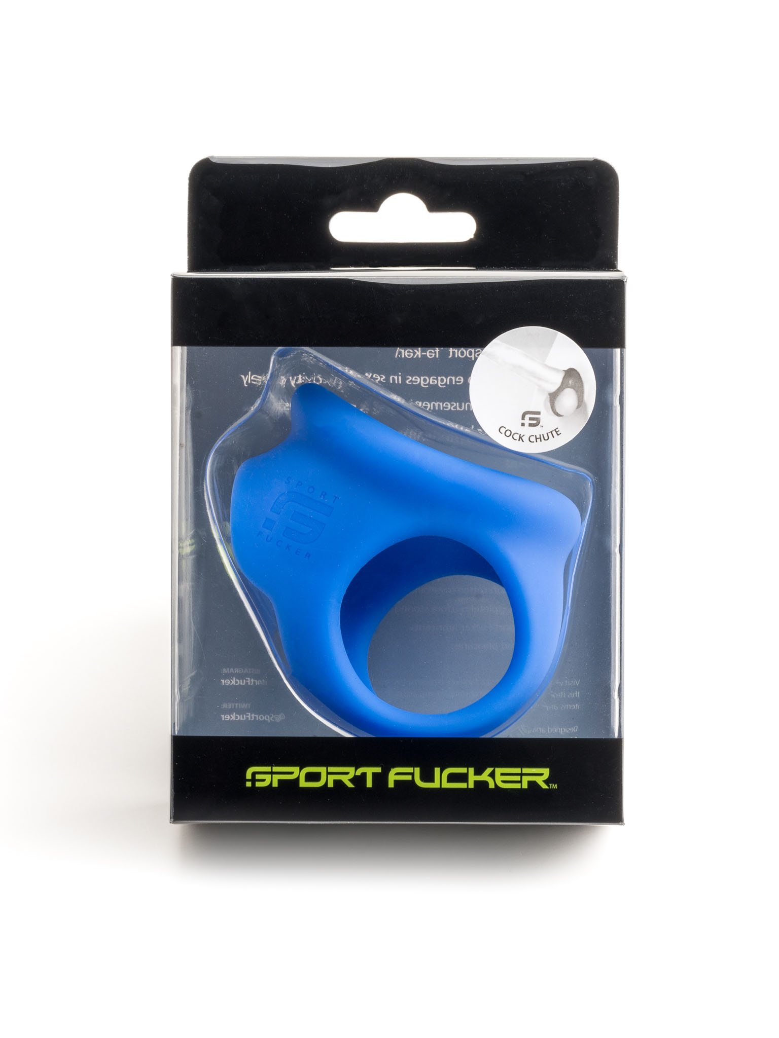 Sport Fucker: Liquid Silicone Cock Chute | Blue
