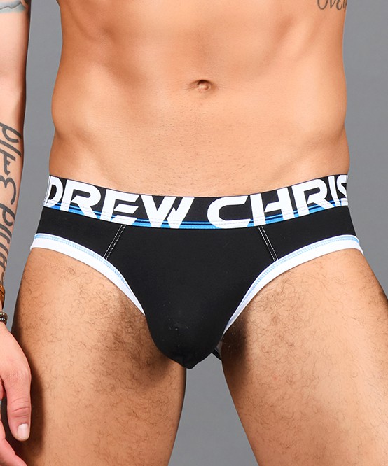 Andrew Christian Black Almost Naked Cotton Brief