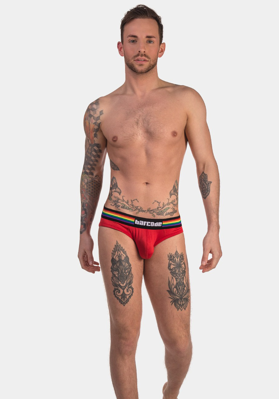 Barcode Berlin Pride Brief | Red Barcode Berlin Pride Brief | Red