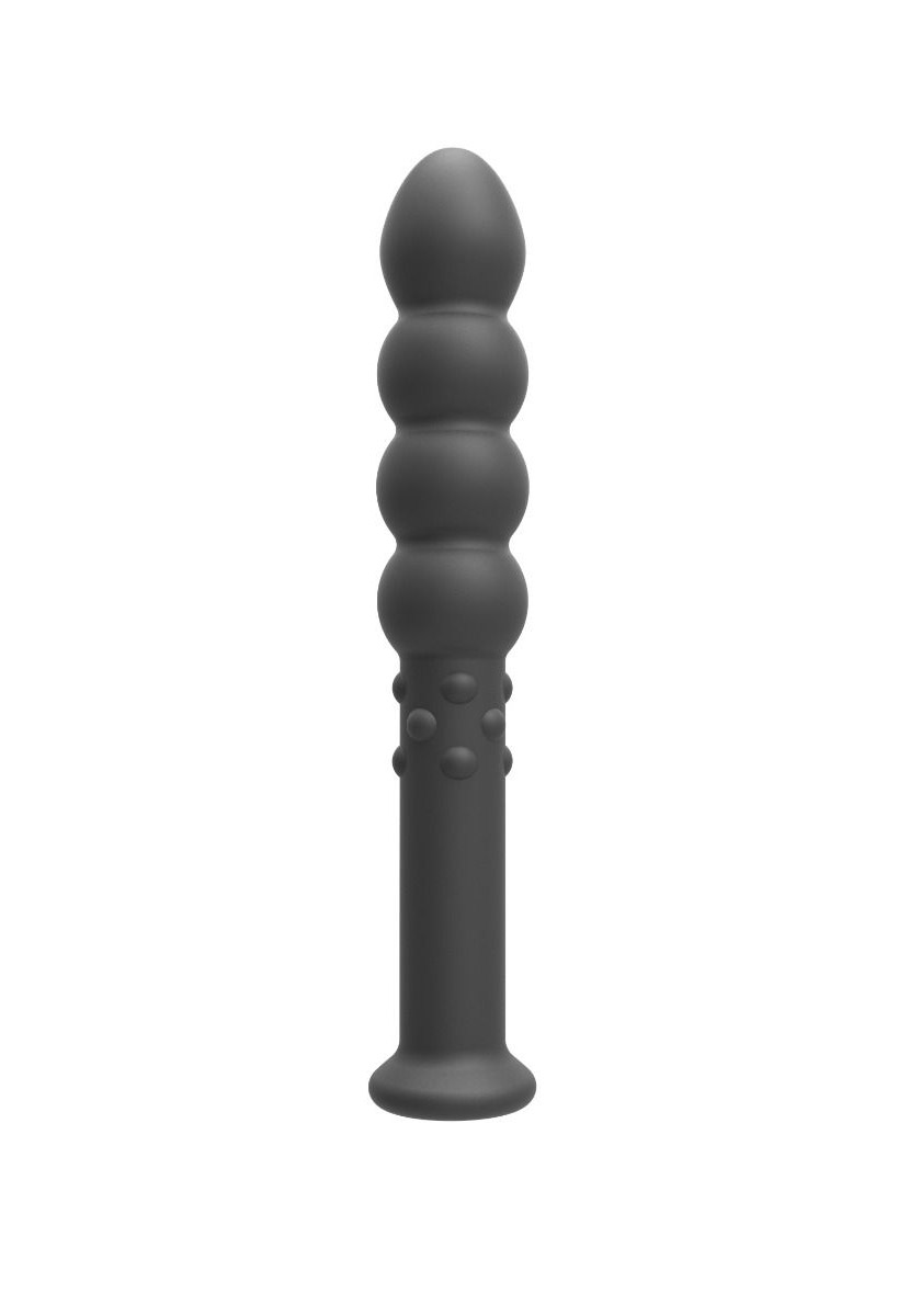 Silicone Dildo black (20 x 3,1 cm)