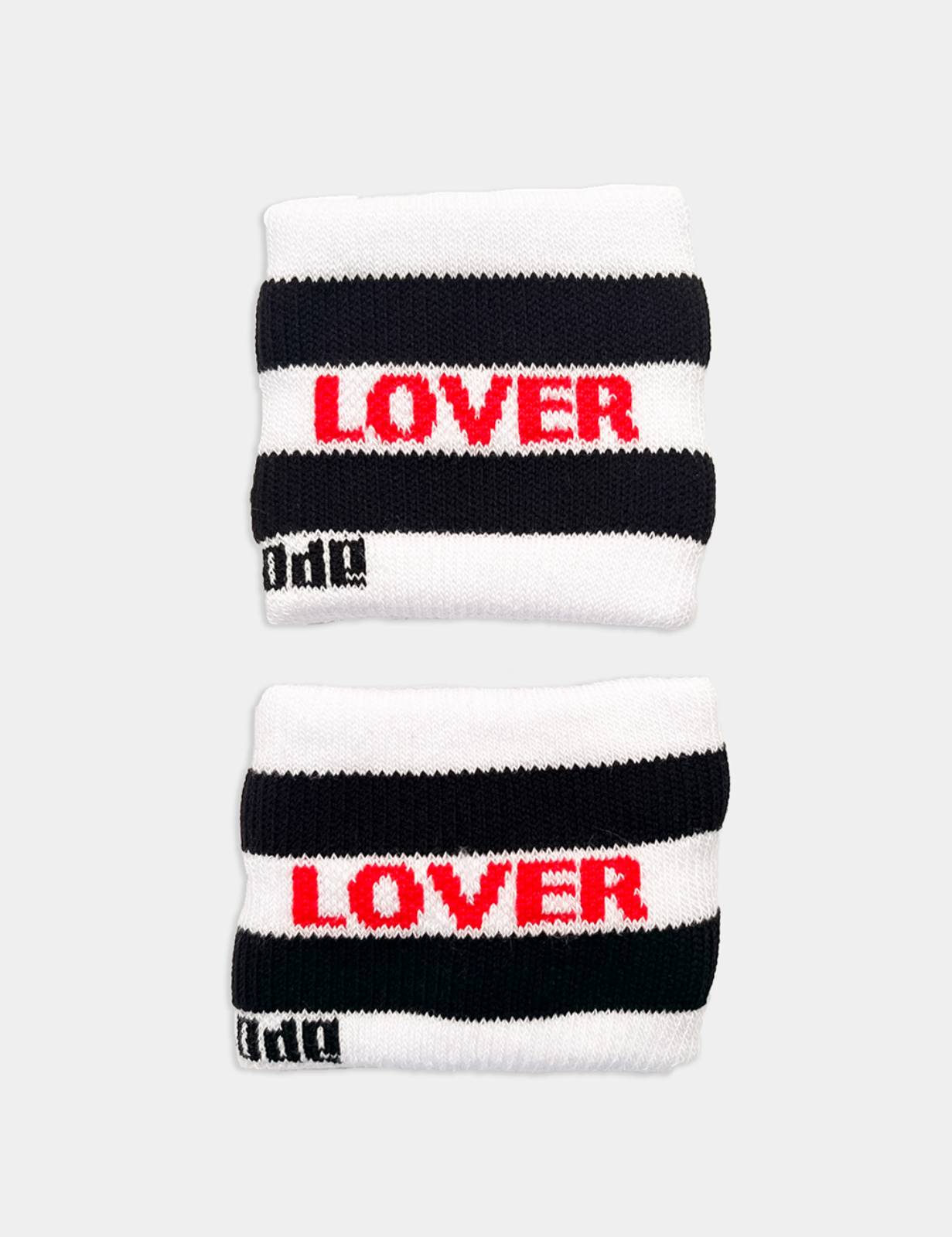Barcode Berlin Identity Wrist Band Lover | White/Black/Red