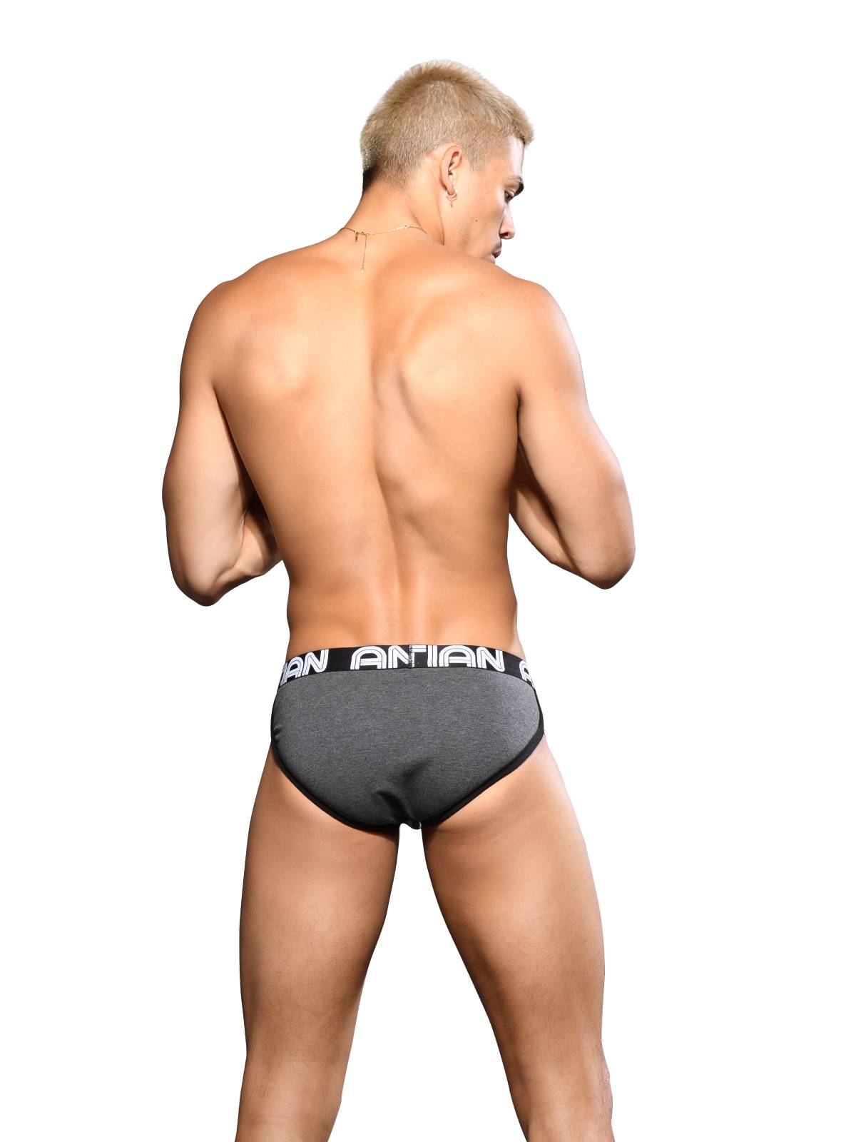 Andrew Christian Show-It Retro Pop Brief | Charcoal