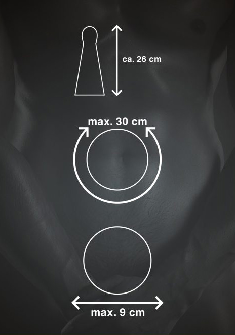 Mr. Cock: XXL Plug The Cone 26 cm