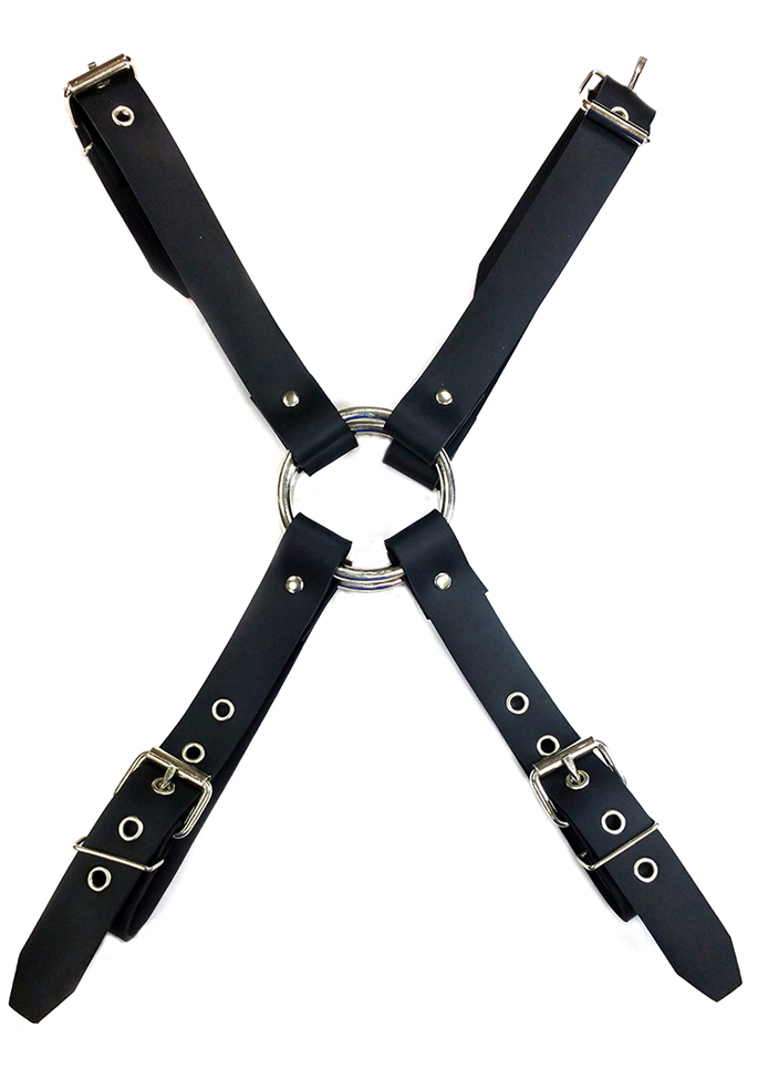 Rouge Rubber Chest Harness