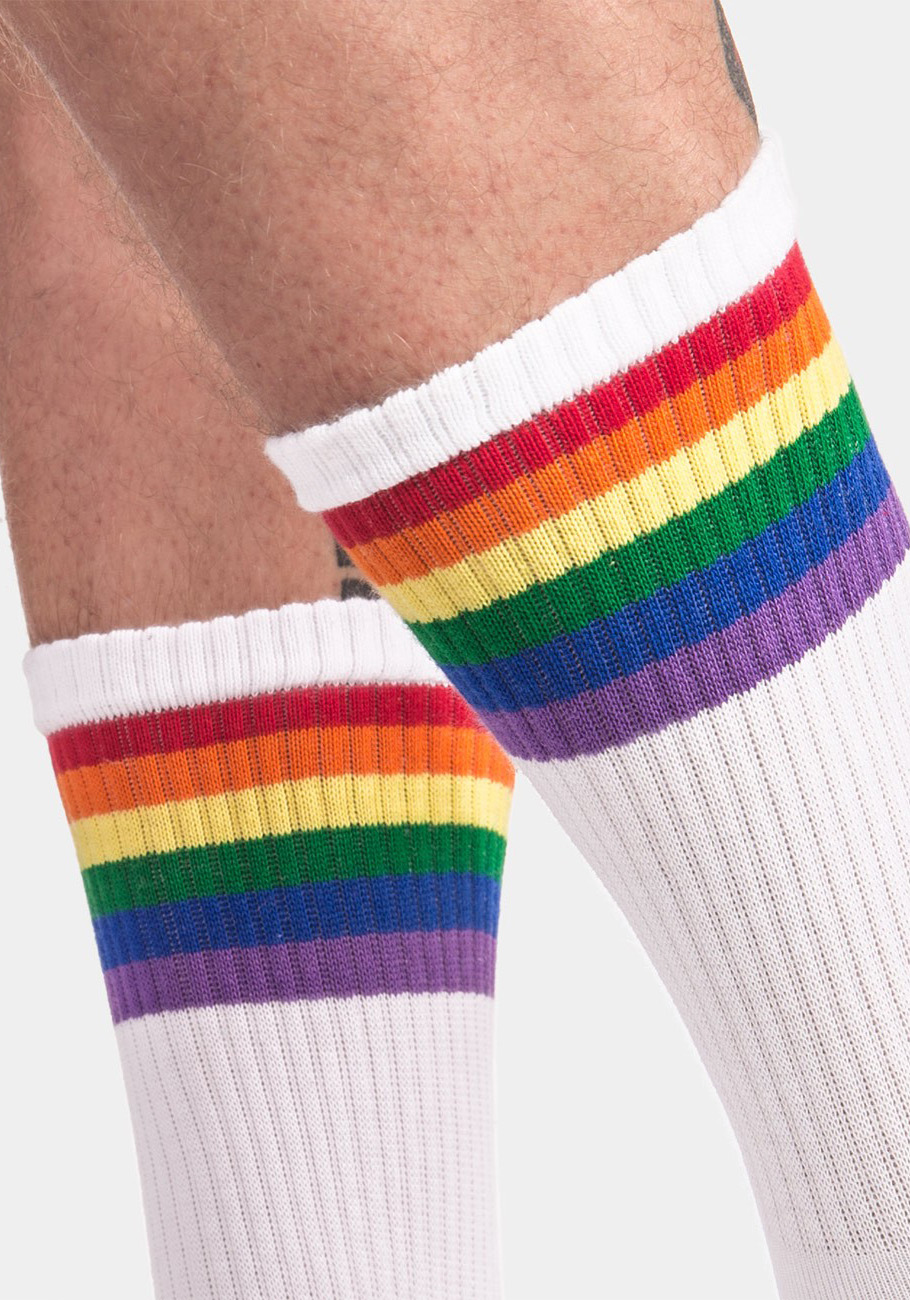 Barcode Berlin Pride Gym Socks | White