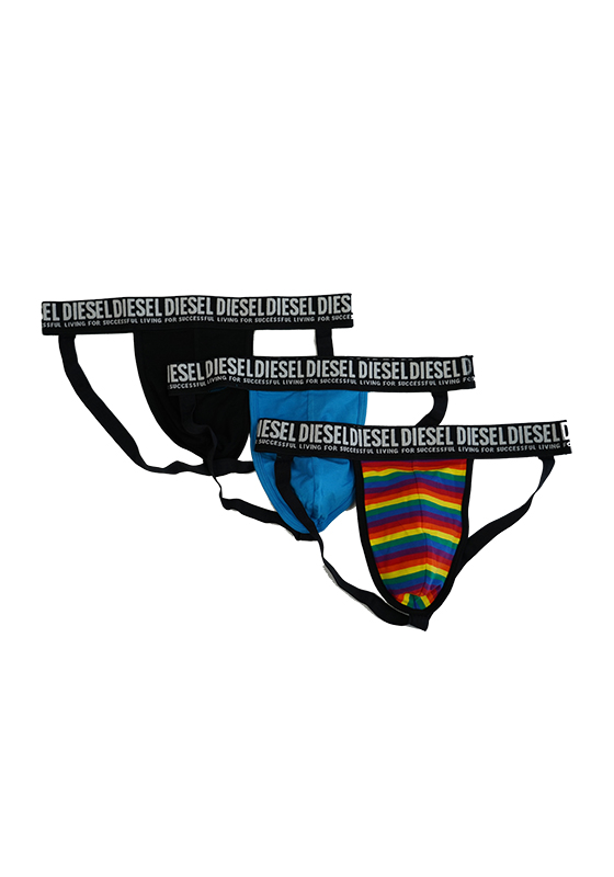 Diesel Black Blue Rainbow UMBR-JOCKY-20 Jock 3-Pack Diesel Black Blue Rainbow UMBR-JOCKY-20 Jock 3-Pack