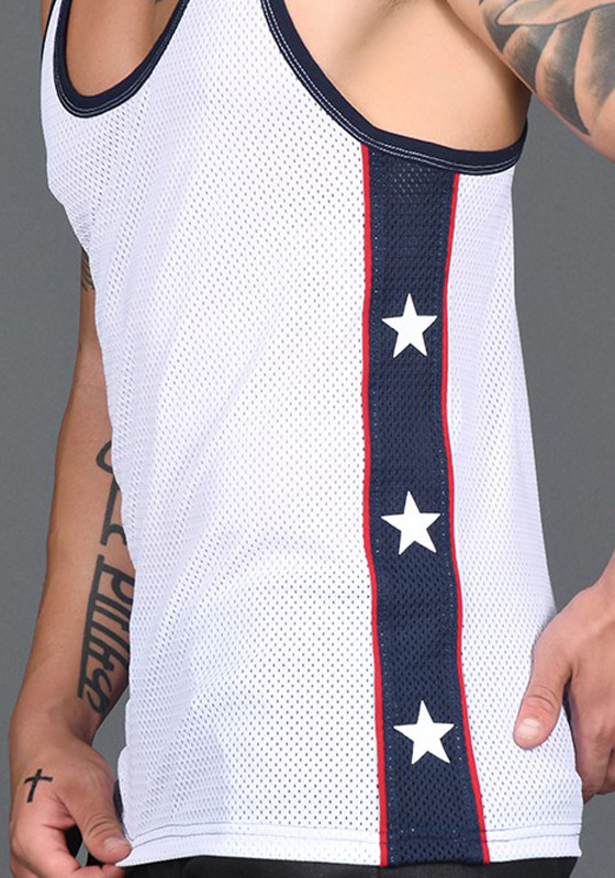Andrew Christian Superhero Mesh Tank
