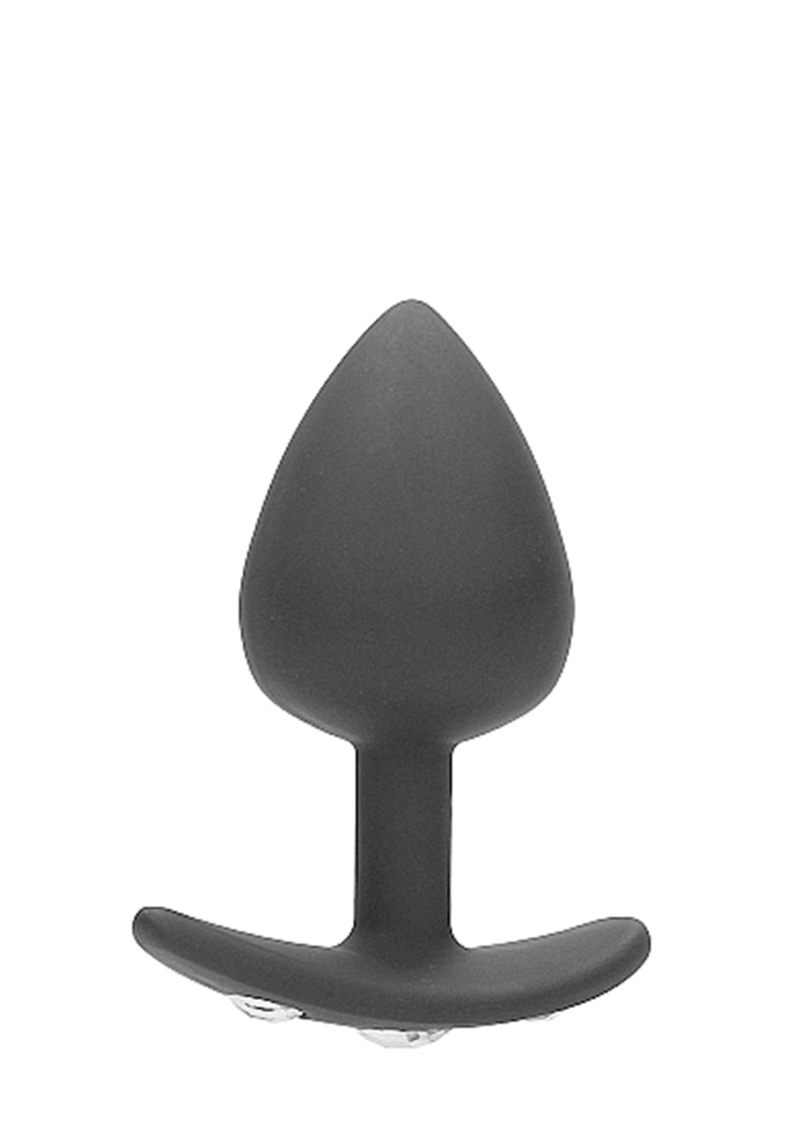Shots Toys: Butt Plug XL with Diamond (black)