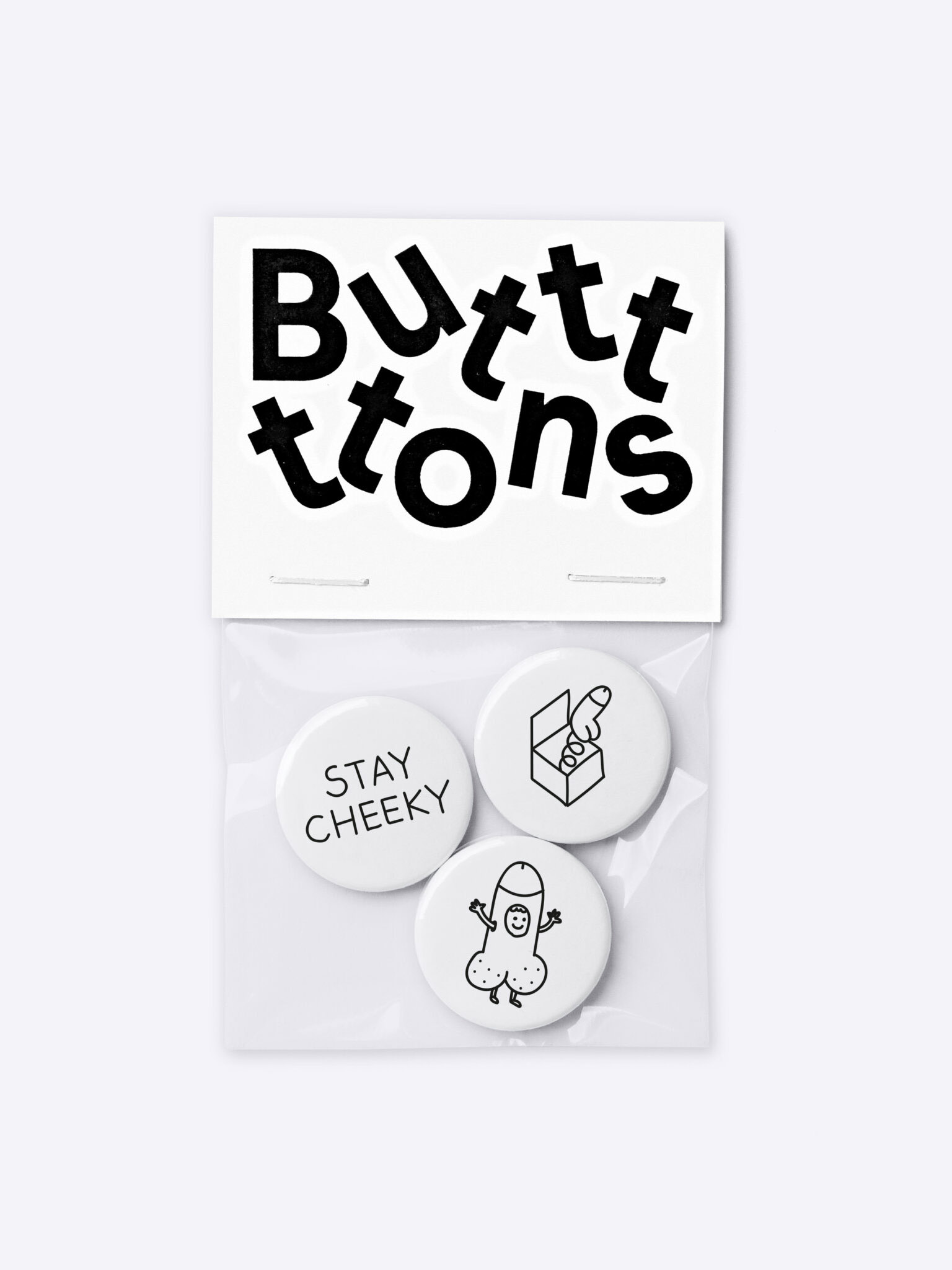 Butt-Ons "Stay Cheeky" | 3-Pack