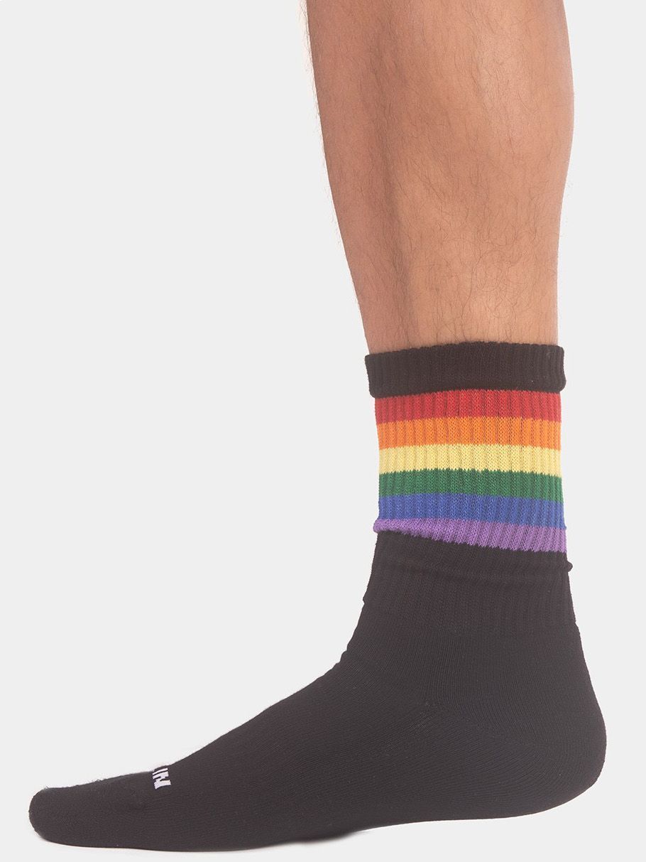 Barcode Berlin Pride Half Socks | Black