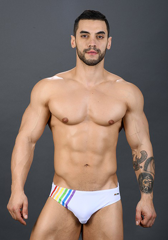 Andrew Christian California Collect Pride Swim Bikini